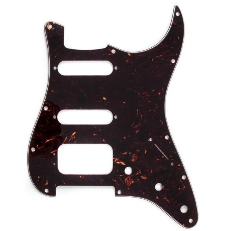 fender-american-deluxe-fat-strat-11-hole-hss-pickguard-tortoise-shell Fender American Deluxe Fat Strat 11-Hole HSS Pickguard-Tortoise Shell