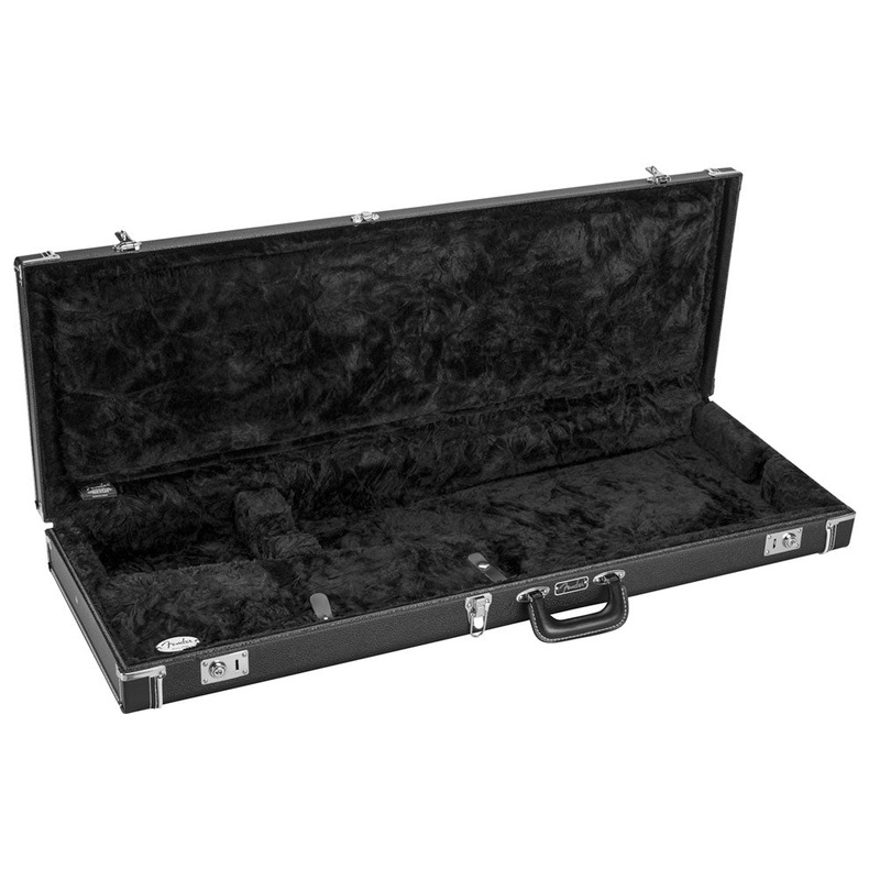 fender-classic-series-stratocaster-or-telecaster-guitar-hardshell-case-black Fender Classic Series Stratocaster or Telecaster Guitar Hardshell Case - Black