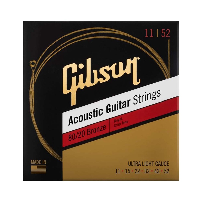 gibson-sagbrw11-80-20-bronze-011-052-ultra-light-acoustic-guitar-strings Gibson SAGBRW11 80/20 Bronze .011-.052 Ultra Light Acoustic Guitar Strings