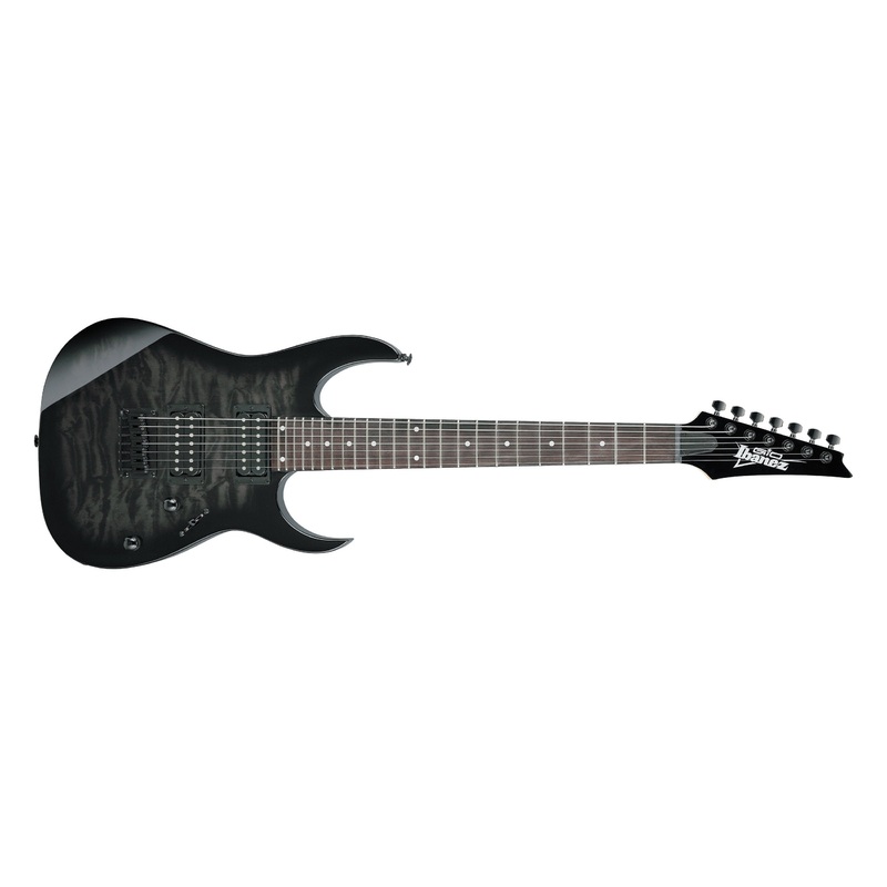 ibanez-grg7221qa-tks-gio-series-7-string-electric-guitar-transparent-black-sunburst Ibanez GRG7221QA-TKS Gio Series 7-String Electric Guitar-Transparent Black Sunburst