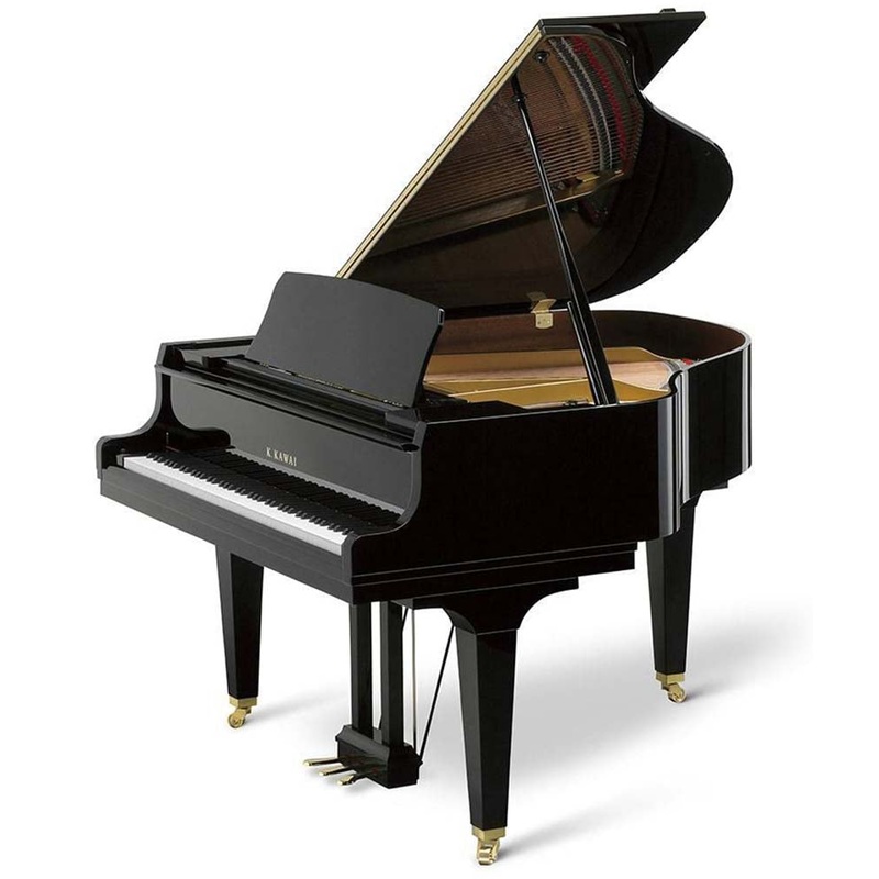 kawai-5-2-gl-20-baby-grand-piano-w-pianomation-polished-ebony Kawai 5'2" GL-20 Baby Grand Piano w/ Pianomation | Polished Ebony