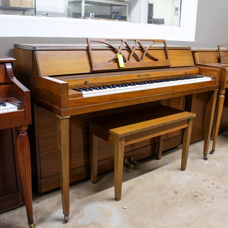 kohler-campbell-spinet-piano-6391-used Kohler & Campbell Spinet Piano (6391) | Used