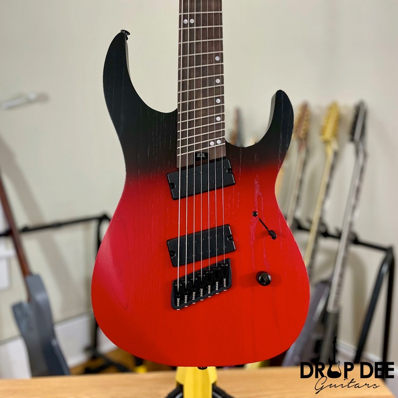 legator-ninja-n7fp-7-string-multiscale-electric-guitar-crimson Legator Ninja N7FP 7-String Multiscale Electric Guitar - Crimson