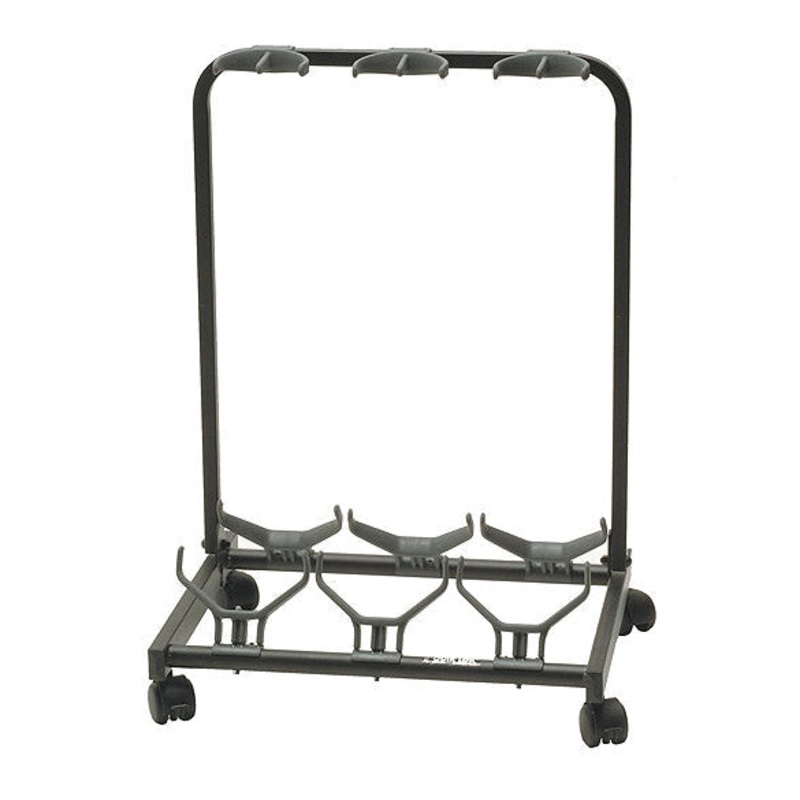 quiklok-gs430-multiple-universal-guitar-stand-with-casters-for-3-guitars QuikLok GS430 Multiple Universal Guitar Stand with Casters for 3 Guitars