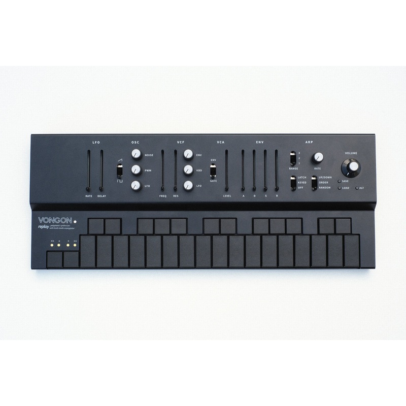vongon-replay-polyphonic-synth-arpeggiator-black Vongon Replay Polyphonic Synth/Arpeggiator - Black