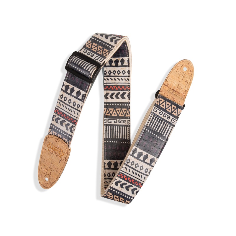 2-inch-wide-cork-guitar-strap-zanzibar-cork 2 inch Wide Cork Guitar Strap Zanzibar Cork