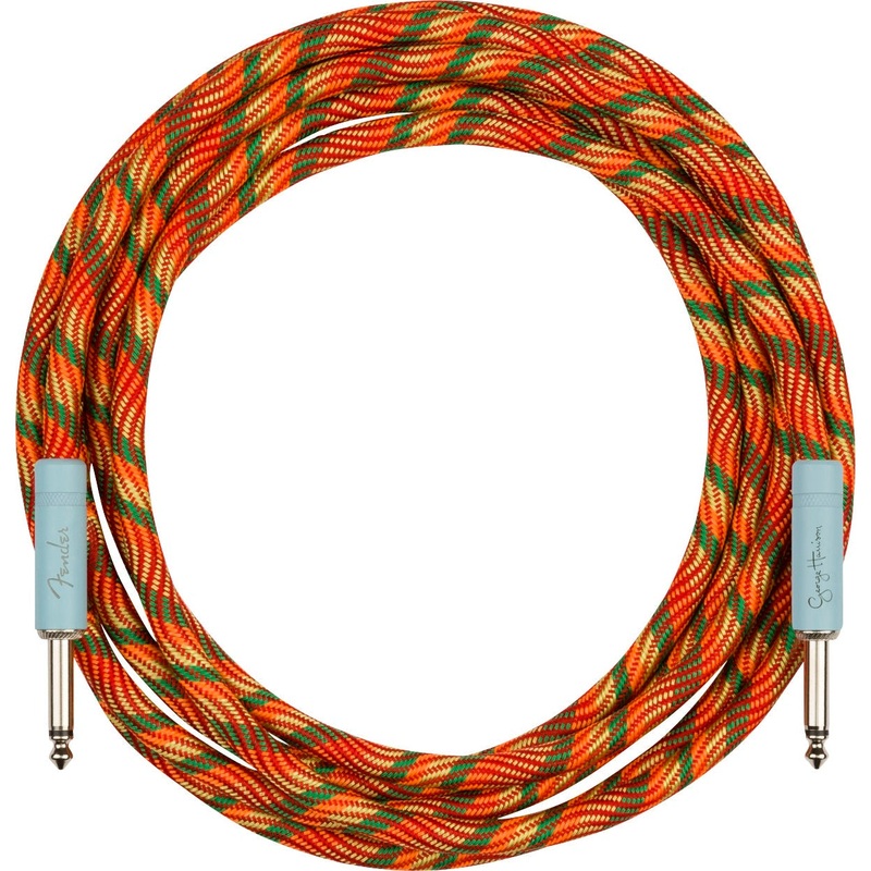 fender-george-harrison-rocky-instrument-cable-10ft-multi-colour Fender George Harrison Rocky Instrument Cable 10ft- Multi-Colour