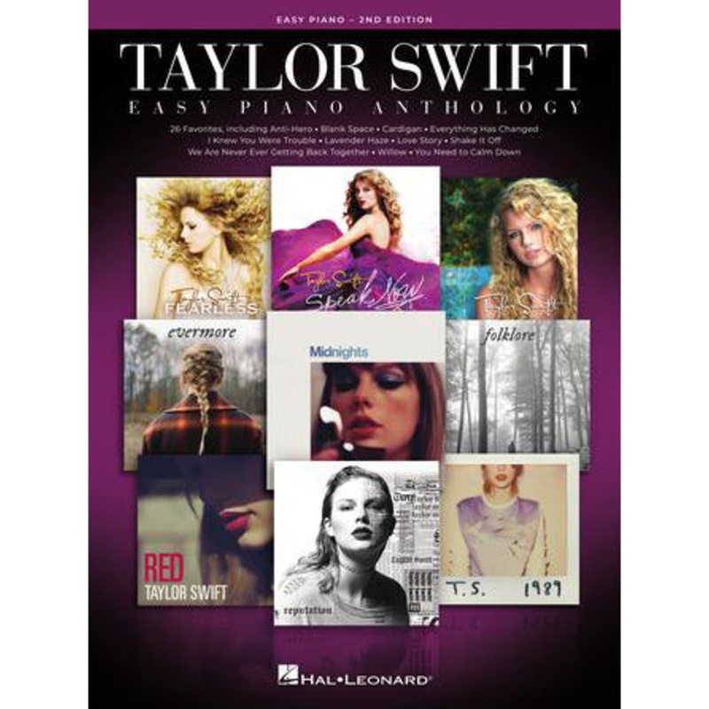 hal-leonard-hl01192432-taylor-swift-easy-piano-anthology-2nd-edition Hal Leonard - HL01192432 - Taylor Swift Easy Piano Anthology - 2nd Edition