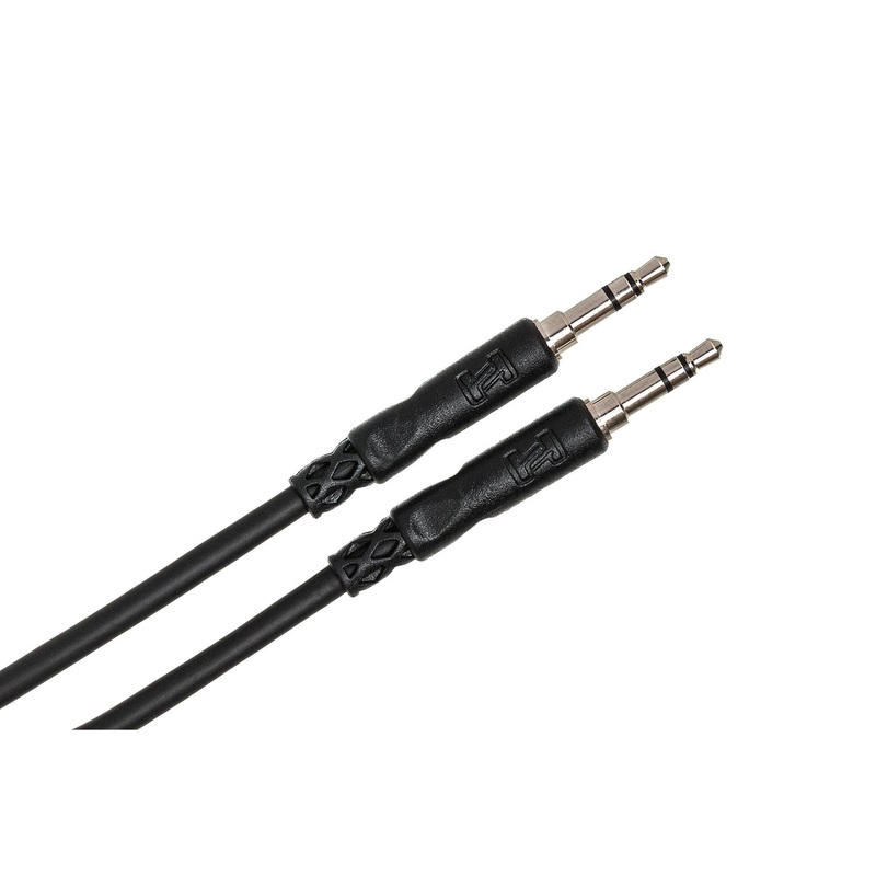 hosa-cmm-103-stereo-interconnect-cable-1-8-trs-male-1-8-trs-male-3ft Hosa CMM-103 Stereo Interconnect Cable 1/8"TRS Male-1/8"TRS Male, 3ft