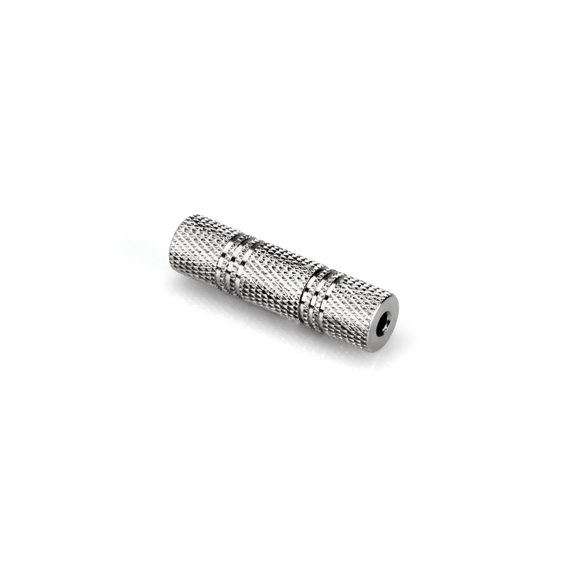hosa-gmm-303-coupler-3-5-mm-trs-to-same Hosa GMM-303 Coupler 3.5 mm TRS to Same