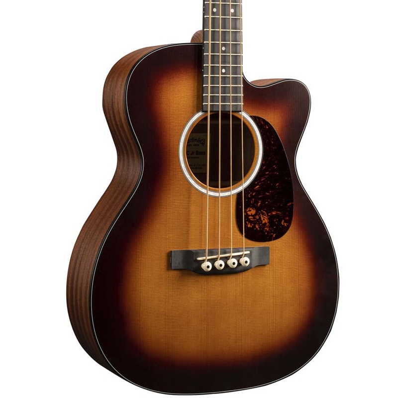 martin-000cjr-10e-junior-spruce-sapele-acoustic-electric-bass-guitar-burst-top Martin 000CJr-10E Junior Spruce/Sapele Acoustic-Electric Bass Guitar - Burst Top
