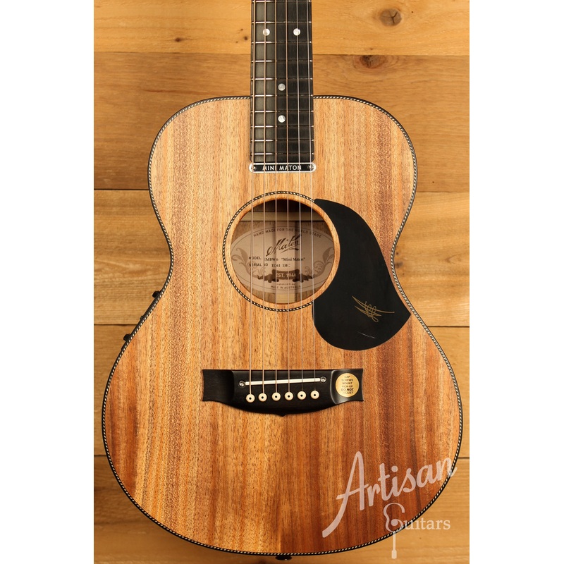 maton-embw6-mini-guitar-w-blackwood-top-back-sides-and-ap5-pro-pickup-system-id-12305 Maton EMBW6 Mini Guitar w/ Blackwood Top, Back & Sides and AP5 Pro Pickup System ID-12305