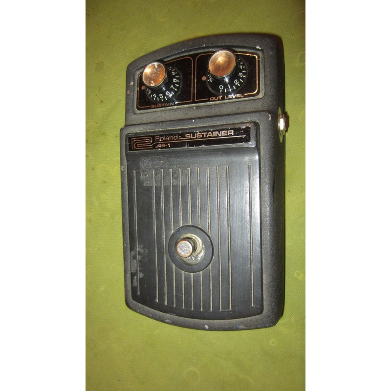 1976-roland-as-1-sustainer-black 1976 Roland AS-1 Sustainer Black