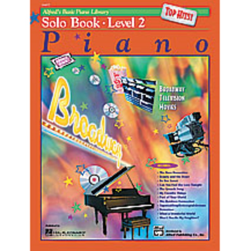 alfred-16497-basic-piano-solo-book-top-hits-level-2 Alfred 16497 Basic Piano Solo Book Top Hits-Level 2