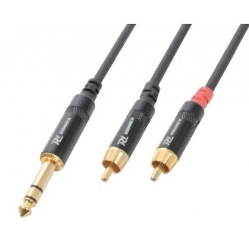 cable-signal-lead-6-3m-st-2rcam-3m CABLE Signal Lead 6.3m ST -2RCAm 3M