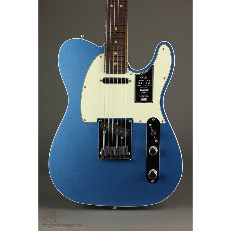 fender-american-ultra-luxe-vintage-60s-telecaster-custom-rosewood-fingerboard-lake-placid-blue-new Fender American Ultra Luxe Vintage '60s Telecaster Custom, Rosewood Fingerboard, Lake Placid Blue - New