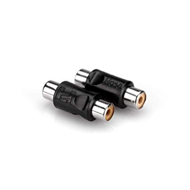 hosa-gra-101-rca-rca-adapter-2-pieces Hosa GRA-101 RCA-RCA Adapter - 2 Pieces