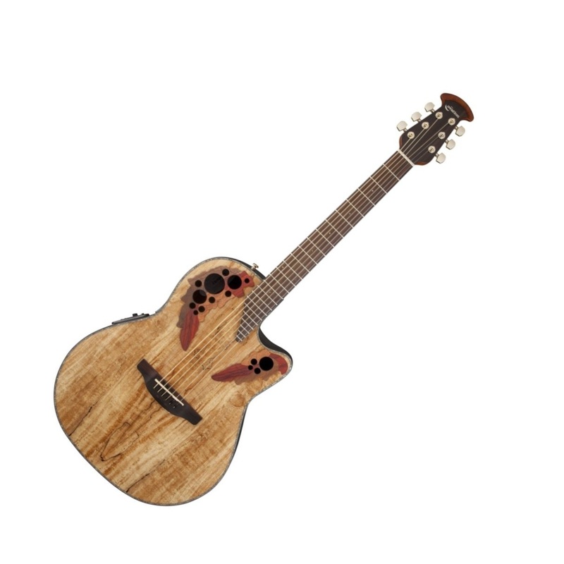 ovation-ce44p-sm-celebrity-elite-plus-acoustic-electric-guitar-spalted-maple Ovation CE44P-SM Celebrity Elite Plus Acoustic/Electric Guitar Spalted Maple
