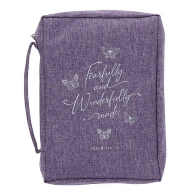 polyester-bible-bag-fearfully-and-wonderfully-made Polyester Bible Bag -Fearfully and Wonderfully Made