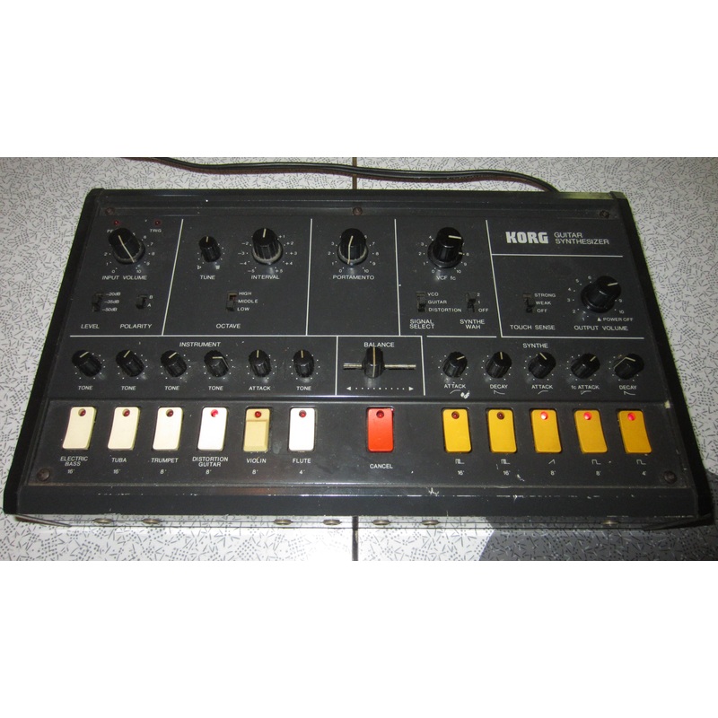 vintage-1979-korg-x-911-guitar-synthesizer Vintage 1979 Korg X-911 Guitar Synthesizer