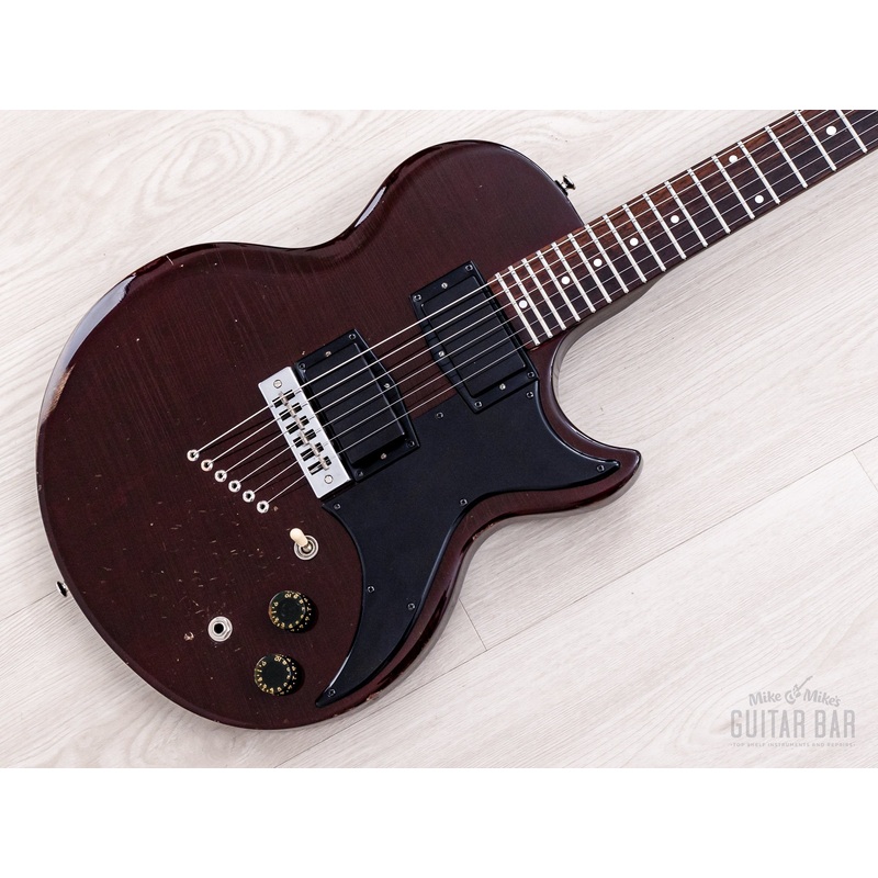 1976-gibson-l6-s-deluxe-vintage-electric-guitar-wine-red-100-original-w-case 1976 Gibson L6-S Deluxe Vintage Electric Guitar Wine Red, 100% Original w/ Case