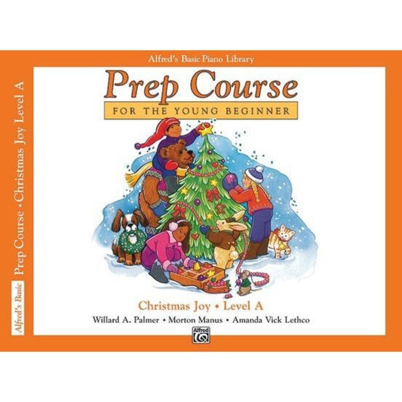 alfred-6476-basic-piano-prep-course-for-the-young-beginner-christmas-joy-level-a Alfred 6476 Basic Piano Prep Course for the Young Beginner Christmas Joy Level A