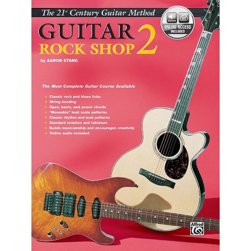 alfred-el03852cd-21st-century-guitar-rock-shop-method-book-2-with-online-access Alfred EL03852CD 21st Century Guitar Rock Shop Method Book 2 with Online Access