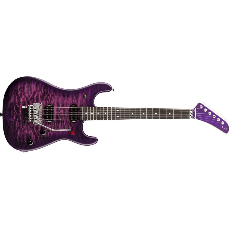 evh-5150-series-deluxe-qm-electric-guitar-purple-daze EVH 5150 Series Deluxe QM Electric Guitar-Purple Daze