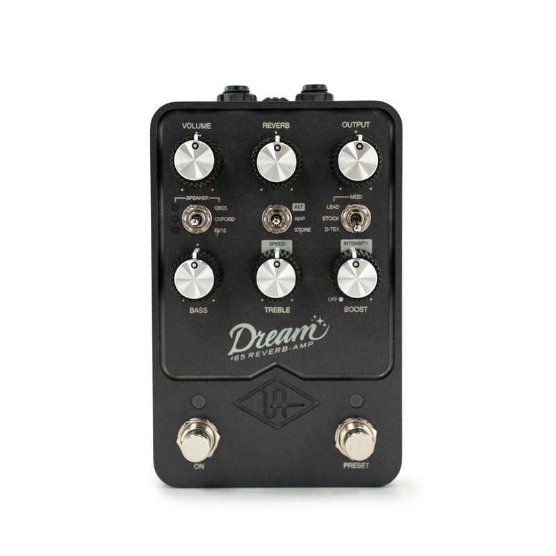 pre-owned-universal-audio-dream-65-reverb-amplifier-pedal-used Pre-Owned Universal Audio Dream '65 Reverb Amplifier Pedal | Used