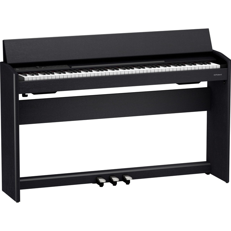 roland-f701-cb-digital-piano-with-stand-bench-contemporary-black Roland F701-CB Digital Piano with Stand & Bench-Contemporary Black