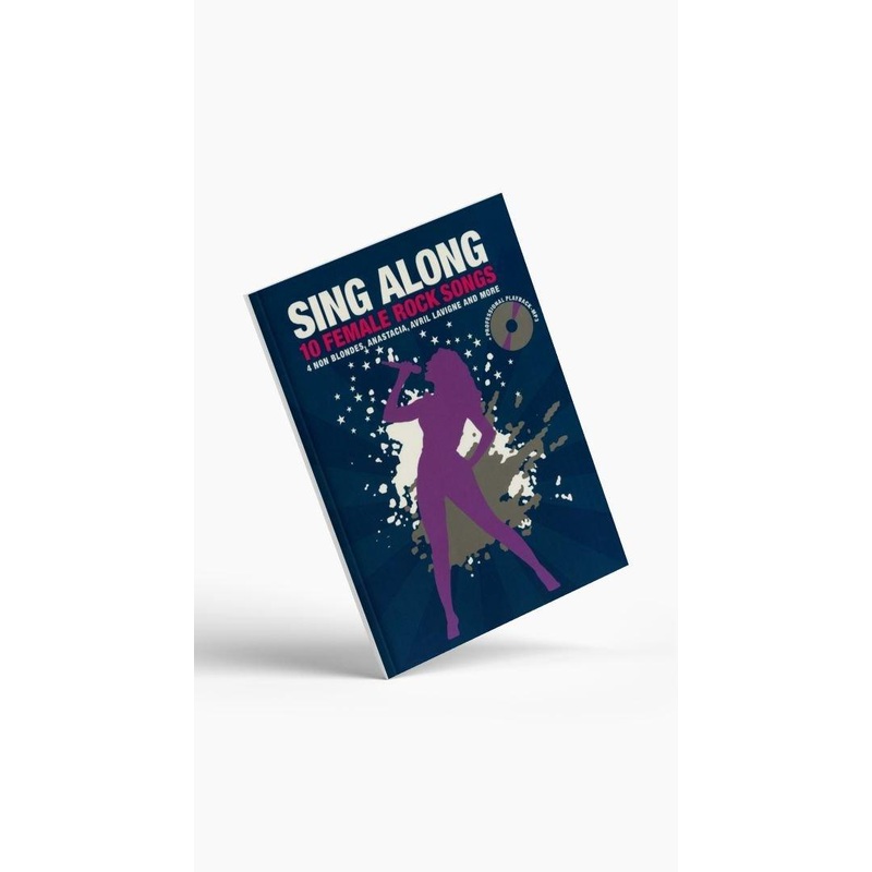 sing-along-10-female-rock-songs-book-cd Sing along 10 Female Rock Songs Book/CD