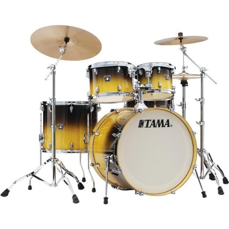 tama-cl52ks-pglp-superstar-classic-5-piece-drum-shell-pack-gloss-lacebark-pine-fade Tama CL52KS-PGLP Superstar Classic 5-Piece Drum Shell Pack-Gloss Lacebark Pine Fade