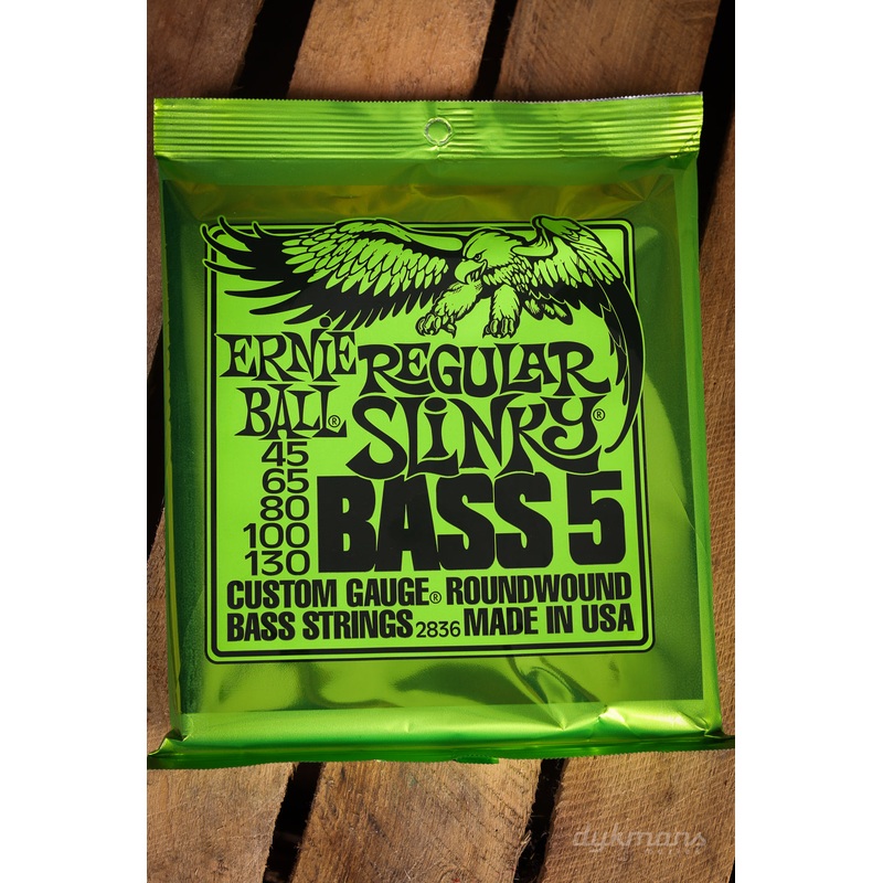 ernie-ball-regular-slinky-bass-5-string-45-130 Ernie Ball Regular Slinky Bass 5-String 45-130