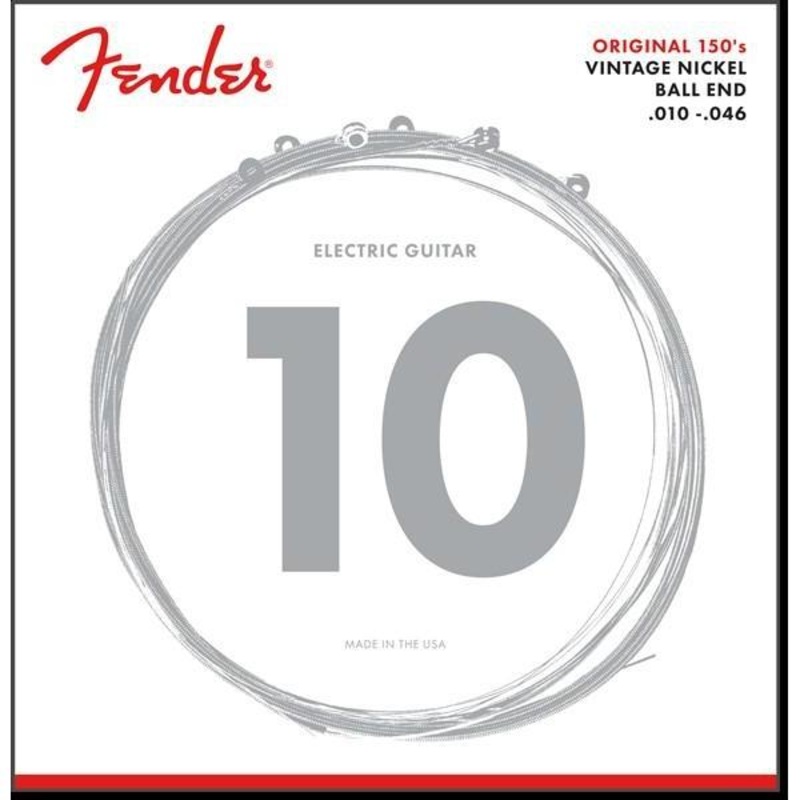 fender-150r-pure-nickel-wound-electric-guitar-strings-10-46 Fender 150R Pure Nickel Wound Electric Guitar Strings 10-46