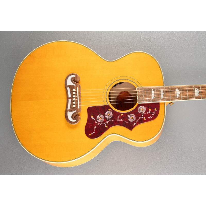 inspired-by-gibson-j-200-aged-gloss-antique-natural "Inspired by Gibson" J-200 - Aged Gloss Antique Natural