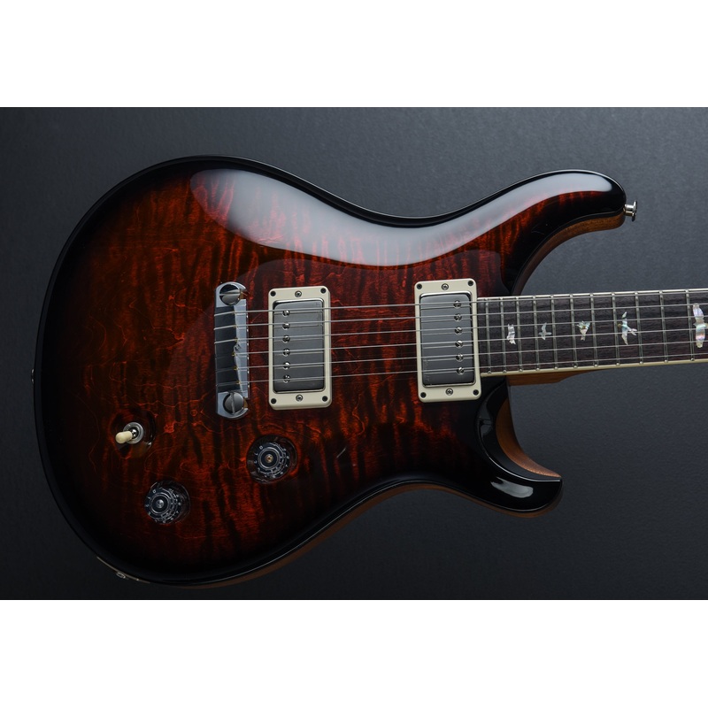 mccarty-fire-red-wraparound-burst-w-natural-back McCarty - Fire Red Wraparound burst w/natural back