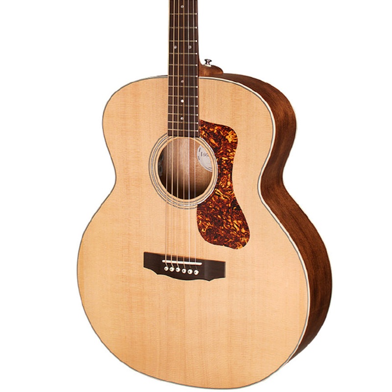 pre-owned-guild-bt-240e-baritone-acoustic-electric-guitar-natural-used Pre-Owned Guild BT-240E Baritone Acoustic-Electric Guitar, Natural | Used