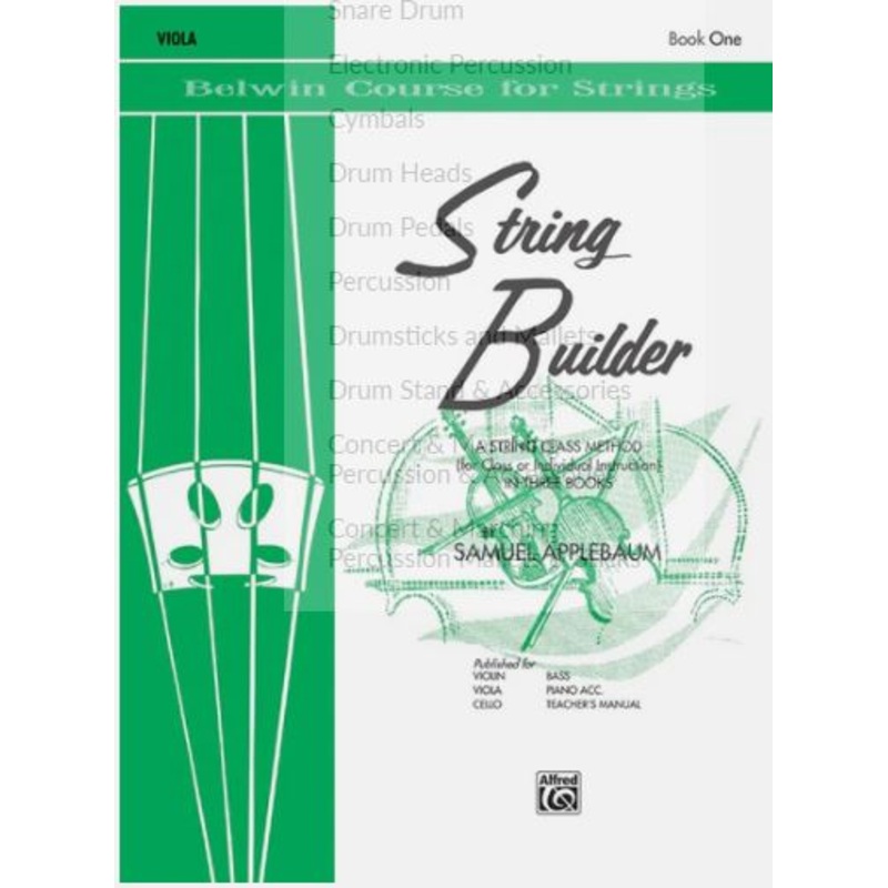string-builder-bk-1-viola String Builder Bk 1 Viola