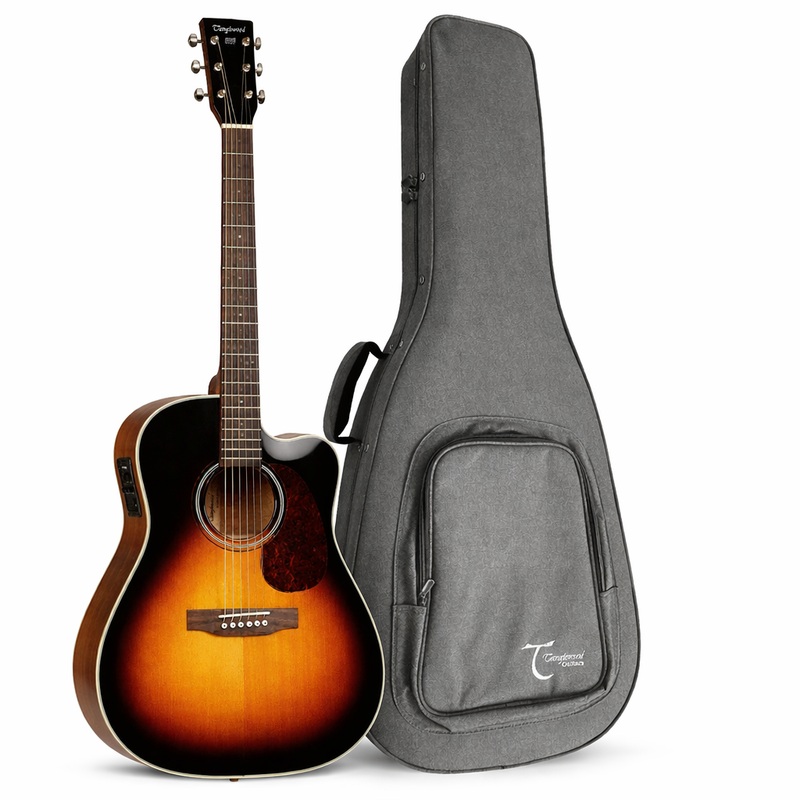 tanglewood-40sdvse-sundance-historic-sloped-shoulder-dreadnought-with-case Tanglewood 40SDVSE Sundance Historic Sloped Shoulder Dreadnought with Case