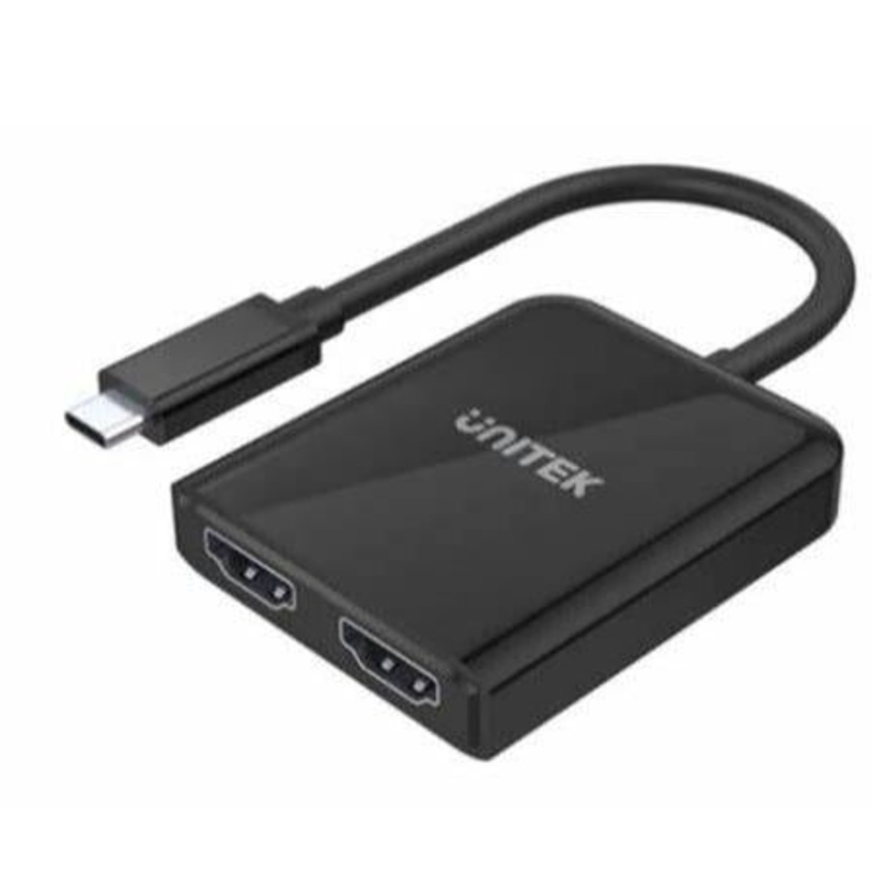 unitek-usb3-1-type-c-to-dual-hdmi-4k-v1408a Unitek USB3.1 Type-C To Dual HDMI 4K (V1408A)