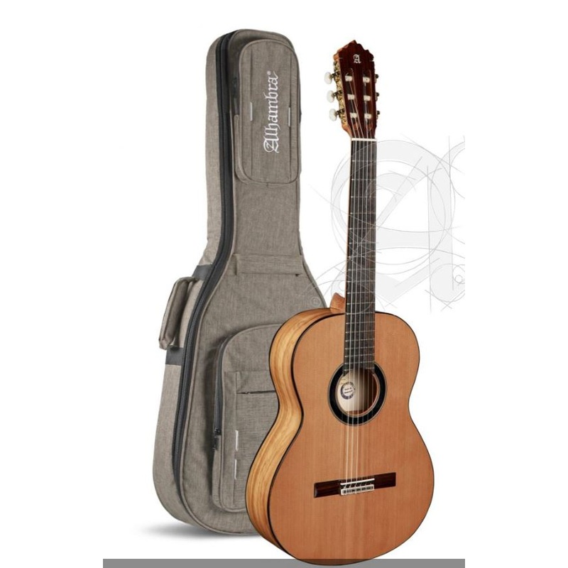 alhambra-6-olivo-classical-guitar-w-bag Alhambra 6 Olivo Classical Guitar W/bag