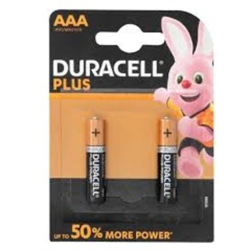 battery-duracell-aaa-2-pack-plus-power-mn2400 Battery - Duracell AAA (2 pack) Plus Power MN2400