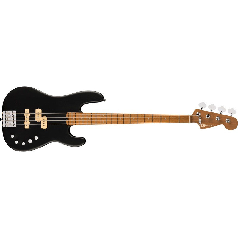 charvel-pro-mod-san-dimas-pj-iv-electric-bass-satin-black Charvel Pro-Mod San Dimas PJ IV Electric Bass-Satin Black