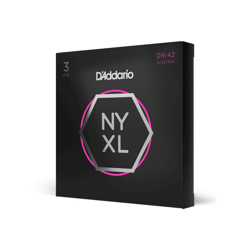 d-addario-nyxl0942-3p-nyxl-electric-guitar-strings-3-pack-super-light-9-42 D'Addario NYXL0942-3P NYXL Electric Guitar Strings 3-Pack Super Light 9-42