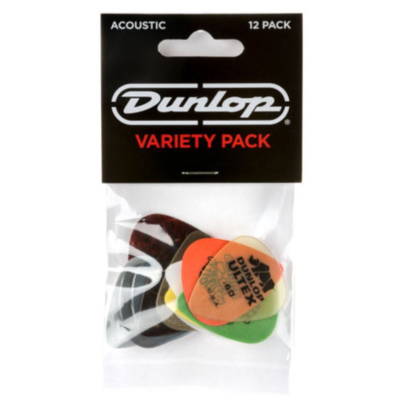 dunlop-acoustic-pick-variety-pack-12-pack Dunlop Acoustic Pick Variety Pack - 12 Pack
