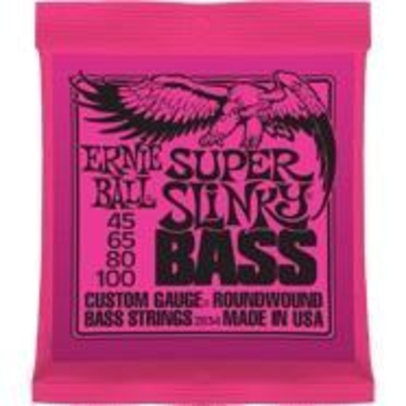 ernie-ball-2834-super-slinky-roundwound-bass-guitar-strings-45-100 Ernie Ball 2834 Super Slinky Roundwound Bass Guitar Strings 45-100