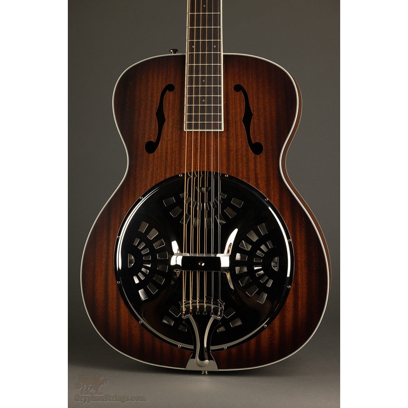 fender-pr-180e-resonator-walnut-fingerboard-aged-cognac-burst-new Fender PR-180E Resonator, Walnut Fingerboard, Aged Cognac Burst - New
