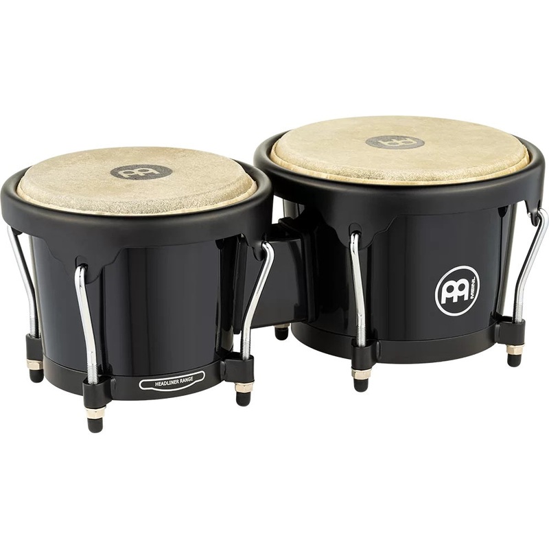 meinl-hb50bk-journey-series-bongo-6-5-7-5-black Meinl HB50BK Journey Series Bongo 6.5" & 7.5"-Black