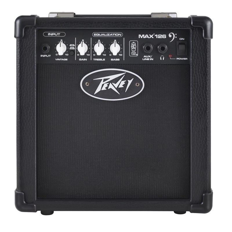 peavey-max126-bass-combo-amp-with-6-5-speaker-10-watts Peavey MAX126 Bass Combo Amp with 6.5" Speaker-10 Watts