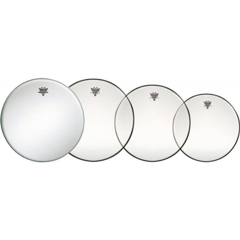 remo-pp-0240-be-pro-pack-emperor-clear-4-pack-10-12-14-with-14-ambassador-coated Remo PP-0240-BE Pro Pack Emperor Clear 4-Pack-10" 12" 14" with 14" Ambassador Coated